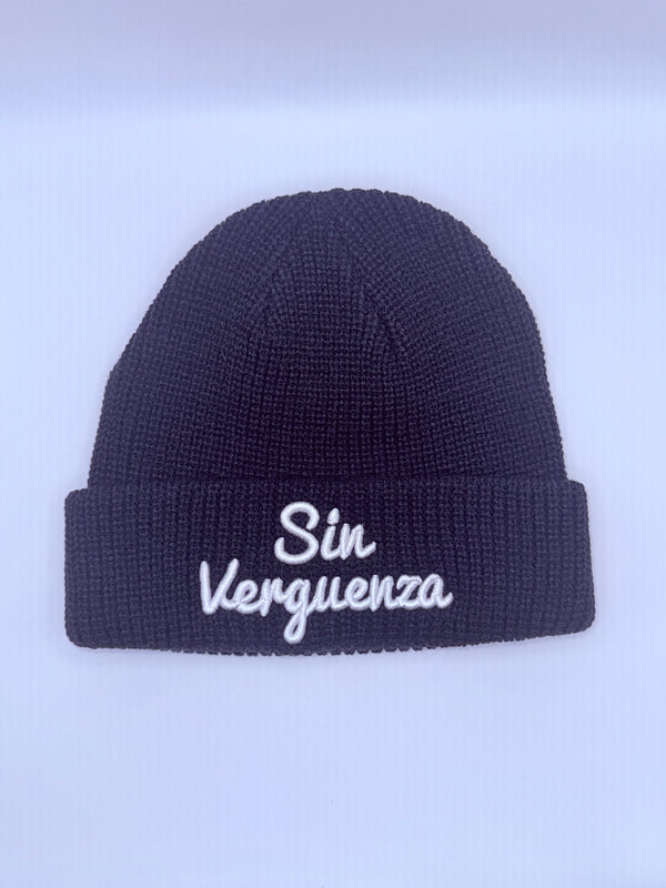 Sin Verguenza Navy Fisherman Skully